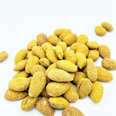 Amandes décortiquées au curry 1kg