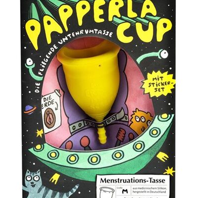 unicorn menstrual cup Papperlacup size. M