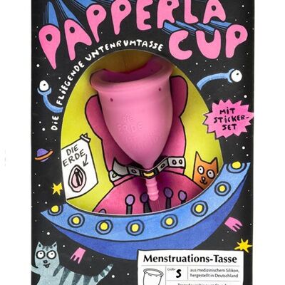 Copa menstrual unicornio tamaño Papperlacup. S