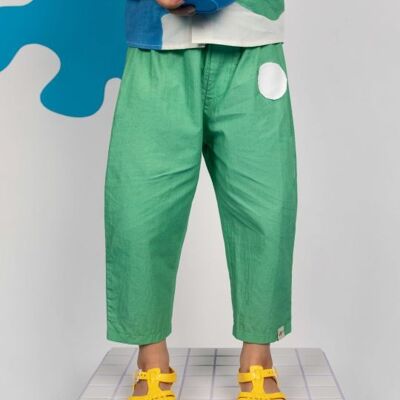 St Malo Pants - Lichen Green