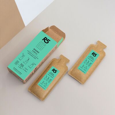 R5 Bathroom Refill - 2 refills for two 750 ml bottles - Made in Italy