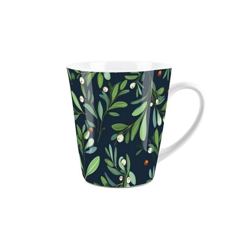 Xmas Botanical Mistletoe Mug - 300ml