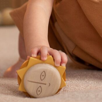 Spinner bébé en bois 1+. Voici le soleil 10