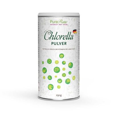 Chlorella en polvo (Alemania), (cruda) 250 g