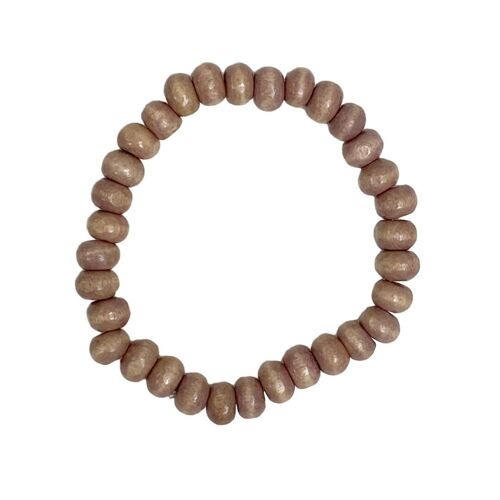 Wood bracelet almond