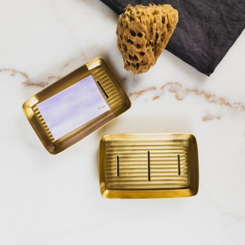 Soap dish brass