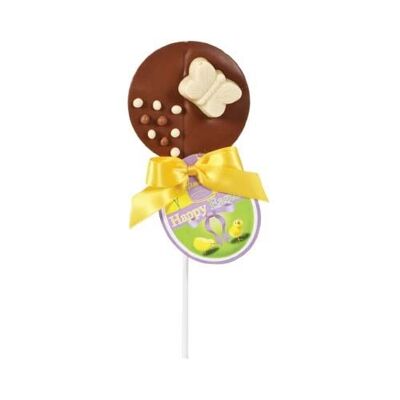 Easter Lollies With A White Chocolate Butterfly