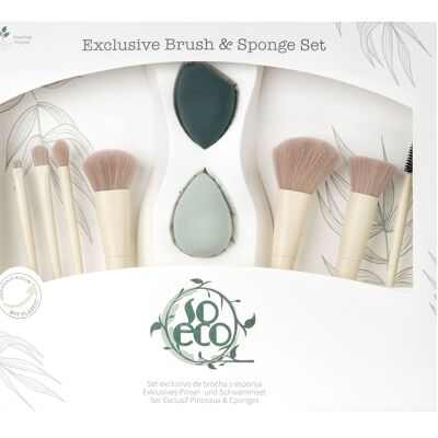 So Eco Exclusive Brush & Sponge Set