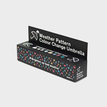 Parapluie à motif météo (parapluie à changement de couleur) 7