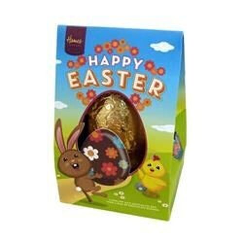 Hames - Happy Easter Milk Chocolate Egg With Bunnies
