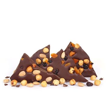 Plaque À Casser Chocolat 70% – Fruits Secs – 1kg 1