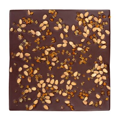 Tabla para romper chocolate 70% – Cítricos – 100g