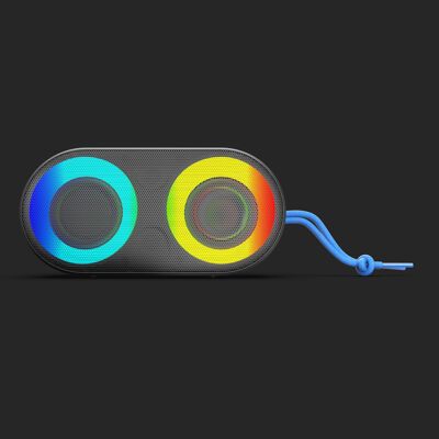 Kabelloser Außenlautsprecher mit RGB-LED – Schwarz – TOOGO M