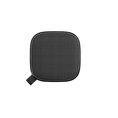 Mini Bluetooth speaker with integrated microphone - Black - Kwadra