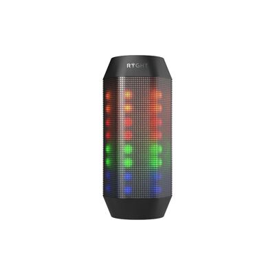 Altavoz inalámbrico con LED RDB - Negro - LUMO