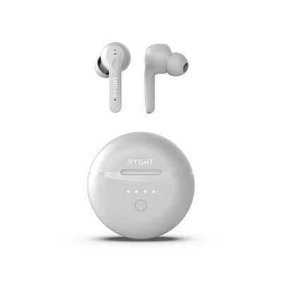 Wireless headphones with active noise reduction - White - STILL