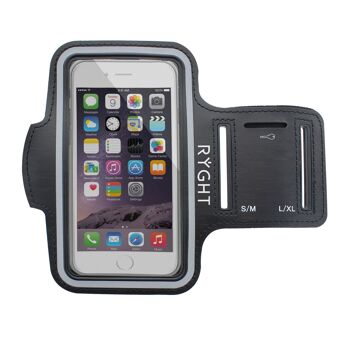 Brassard de sport avec poche pour téléphone et écouteurs - SPORT ARMBAND 2