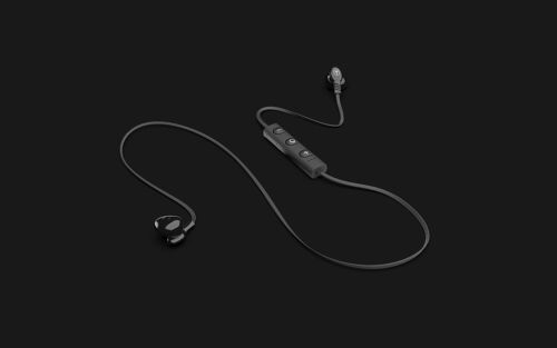 Ecouteurs semi-intra Bluetooth - Noir - Paro