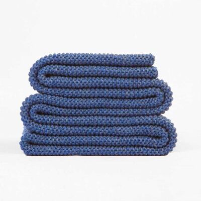 Light denim blue Slow scarf