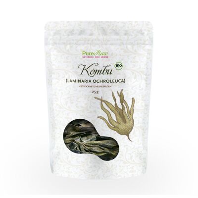 Kombu (Laminaria ochroleuca) (biologico e crudo) 25 g