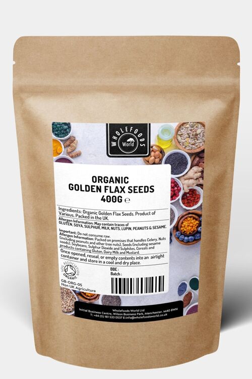 Organic Golden Flax Seed