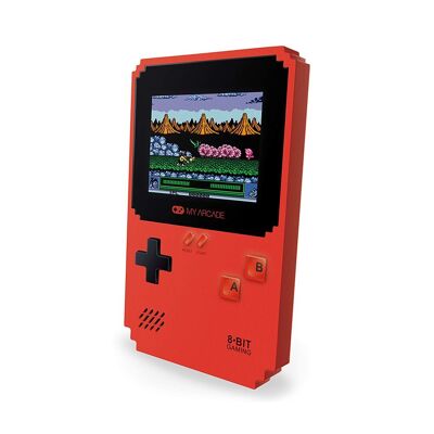 Mini Retro Portable Console with 300 8-Bit Retro Video Games and 8 Data East™ Games