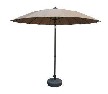 Parasol de jardin avec mât central diamètre 2,7 mètres. . 1