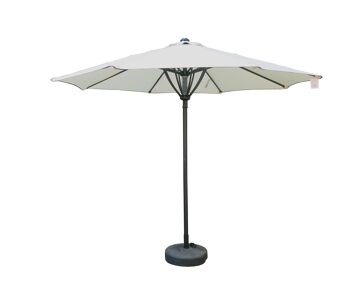 Parasol de jardin avec mât central diamètre 3 mètres. 2