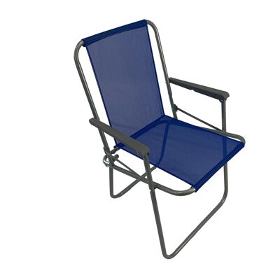Relax chair in steel.  Resealable.