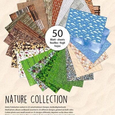 Carton photo à motif "Collection Nature" 300 g/m²