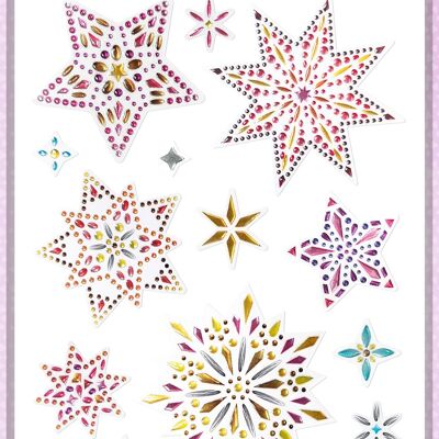 Crystal stickers "Stars"
