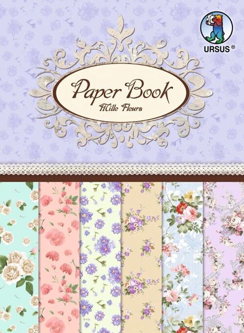 Paper Book "Mille fleurs"