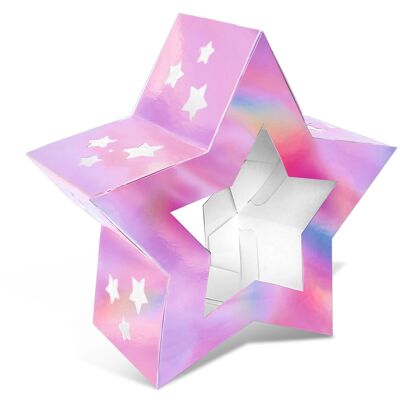 Lantern blanks "Twinkle Star", pink
