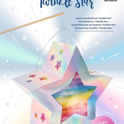 Kit de bricolage de lanternes "Twinkle Star", argent