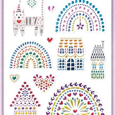 Crystal Sticker "Rainbow"