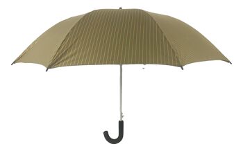 Parapluie de golf automatique 67/8.  En Microfibre.Rayures fines 4