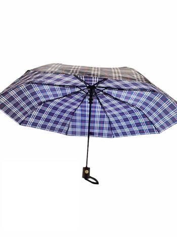 Mini parapluie automatique 54/8 en nylon écossais 5