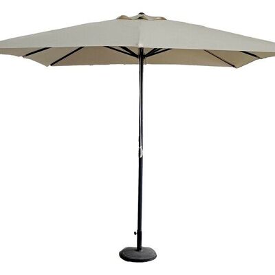 Garden Umbrella with Central Pole 2x3 metres.Ecru colour