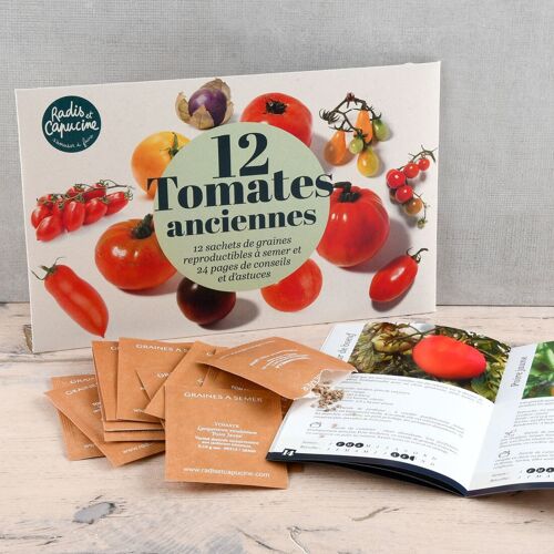 Enveloppe de 12 sachets - Tomates anciennes