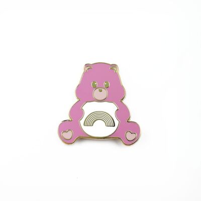 Pin Care Bear Sendet Regenbögen