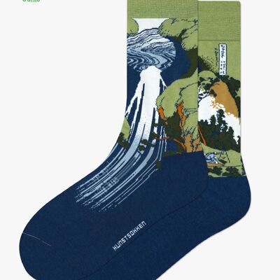 Amida Waterfall - Katsushika Hokusai