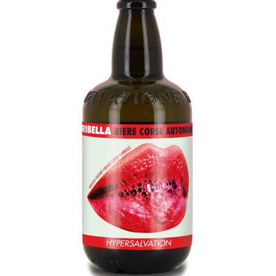 Korsisches Bier RIBELLA – Hypersalvation – Hibiskus, Rosine, Orange und Zimt