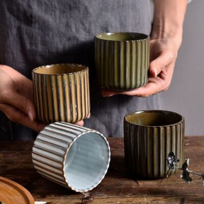 Retro Japanese Ceramic Tea Cup