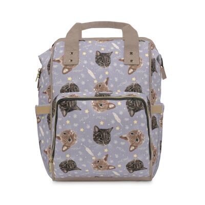 Cats & Kittens Multi-Function Baby Changing Backpack Bag