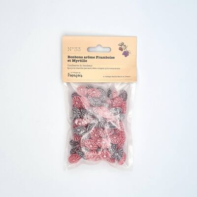 Raspberry and Blueberry Candies