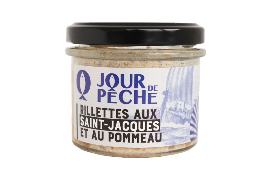 Rillettes con capesante e Pommeau