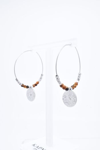 BOUCLES D'OREILLES - BO100119AR 9