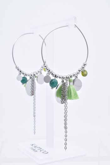 BOUCLES D'OREILLES - BO100122AR 10