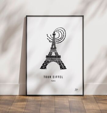 Affiche "Tour Eiffel" Poster décoratif 1