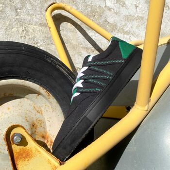 Baskets durables Green Black Phoenix - Circulaires, recyclées et recyclées 7
